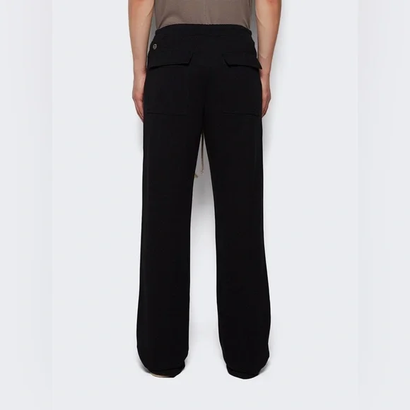 CHAMPION CARGO DIETRICH DRAWSTRING PANTS BLACK Rick‎ Owens/SSENSE Size Large NWT